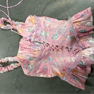 Sugar Thrillz Pink Animal Print Kids Dress